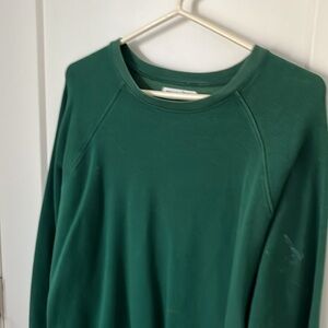 Reformation Jeans green sweatshirt, size L